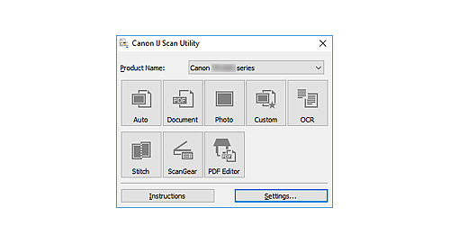 canon inkjet print utility