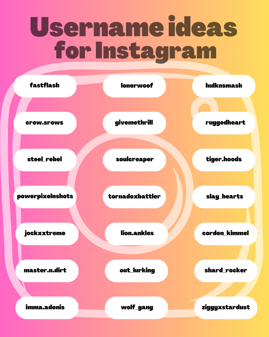 names generator for instagram