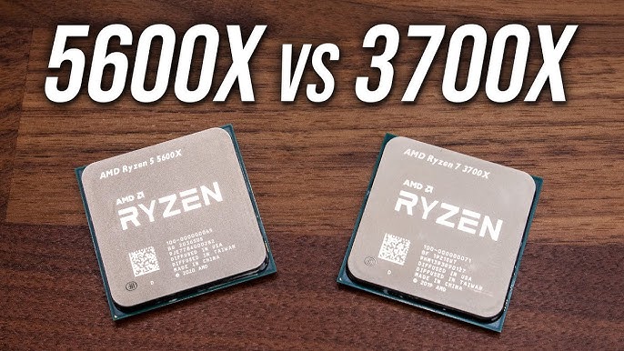 ryzen 7 3700x vs ryzen 5 5600x