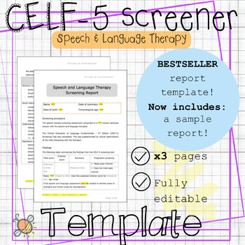 celf 5 screening test