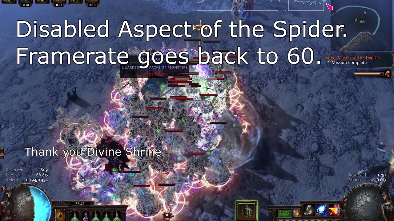 poe aspect of the spider