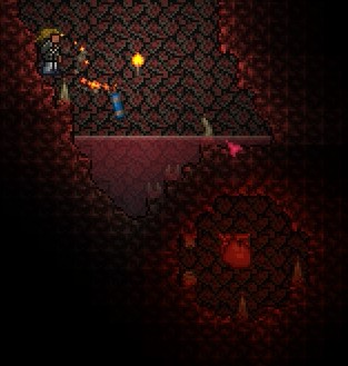 terraria crimson hearts