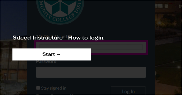 sdccd login