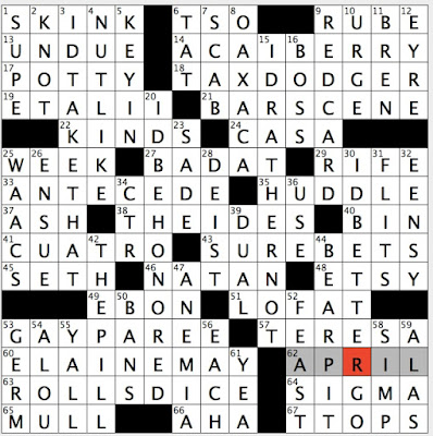 frenzied crossword clue