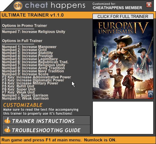 europa universalis iv trainer