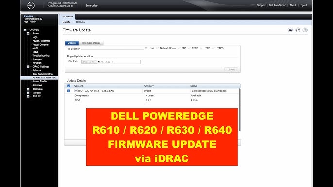 dell firmware update usb