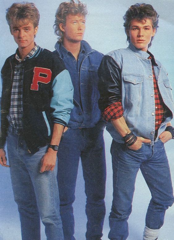 80s fashion male