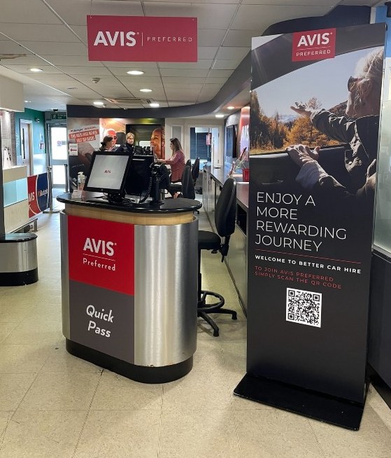 avis car rental airport