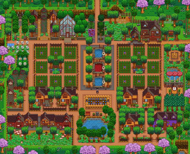 stardew valley farm layout