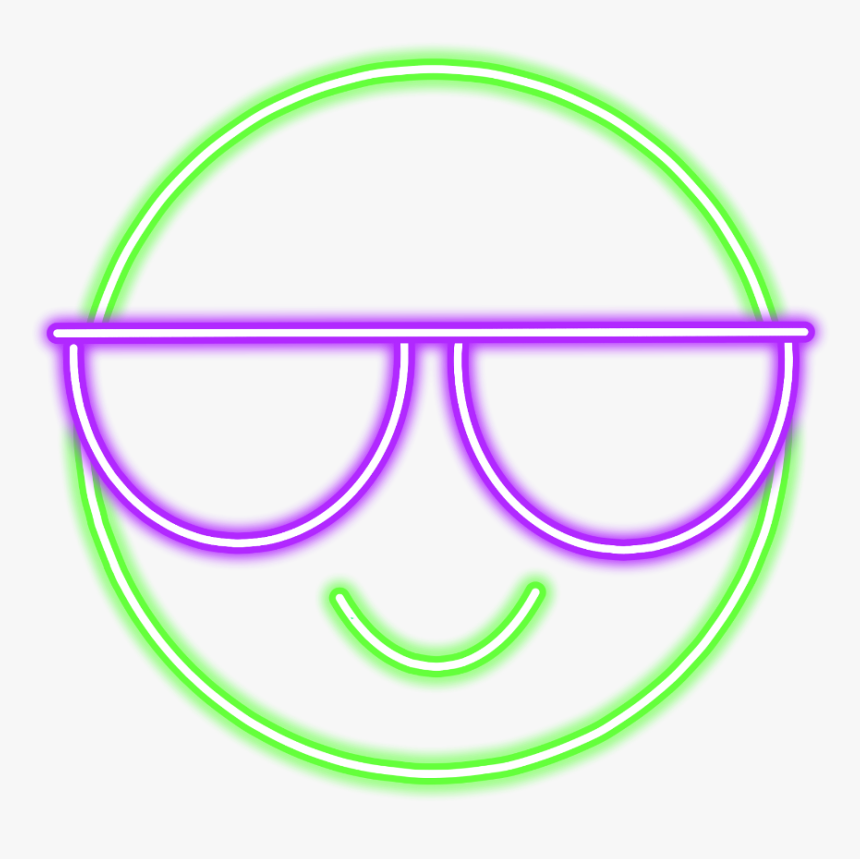 emojis neon png