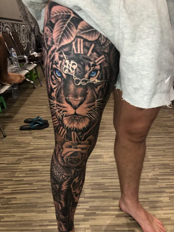 leg tattoo ideas for men