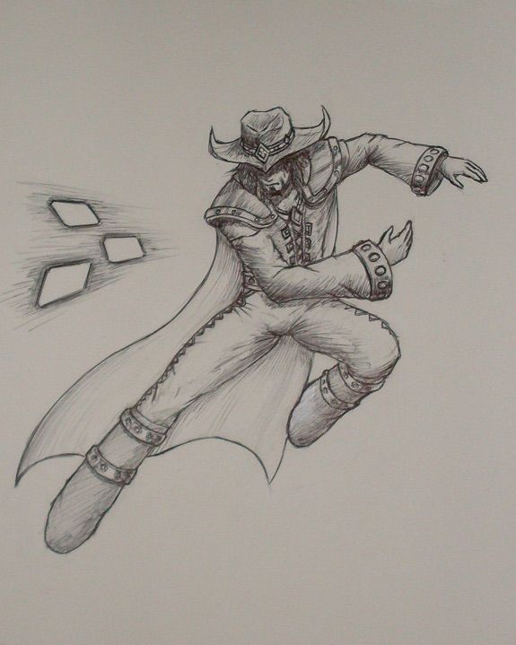 twisted fate drawing