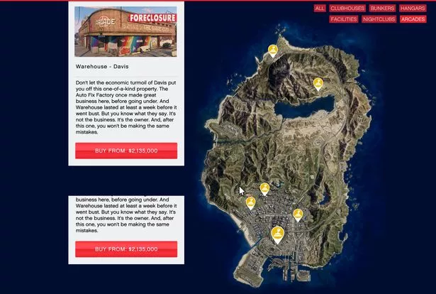 gta 5 arcade property