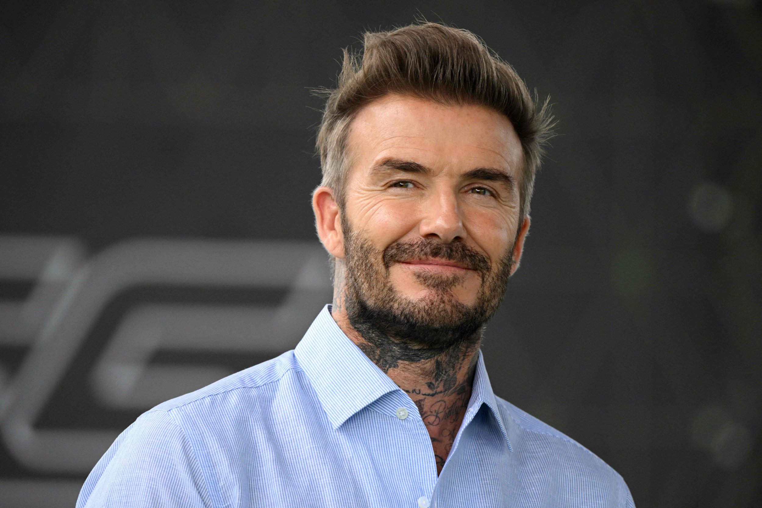 david beckham latest haircut