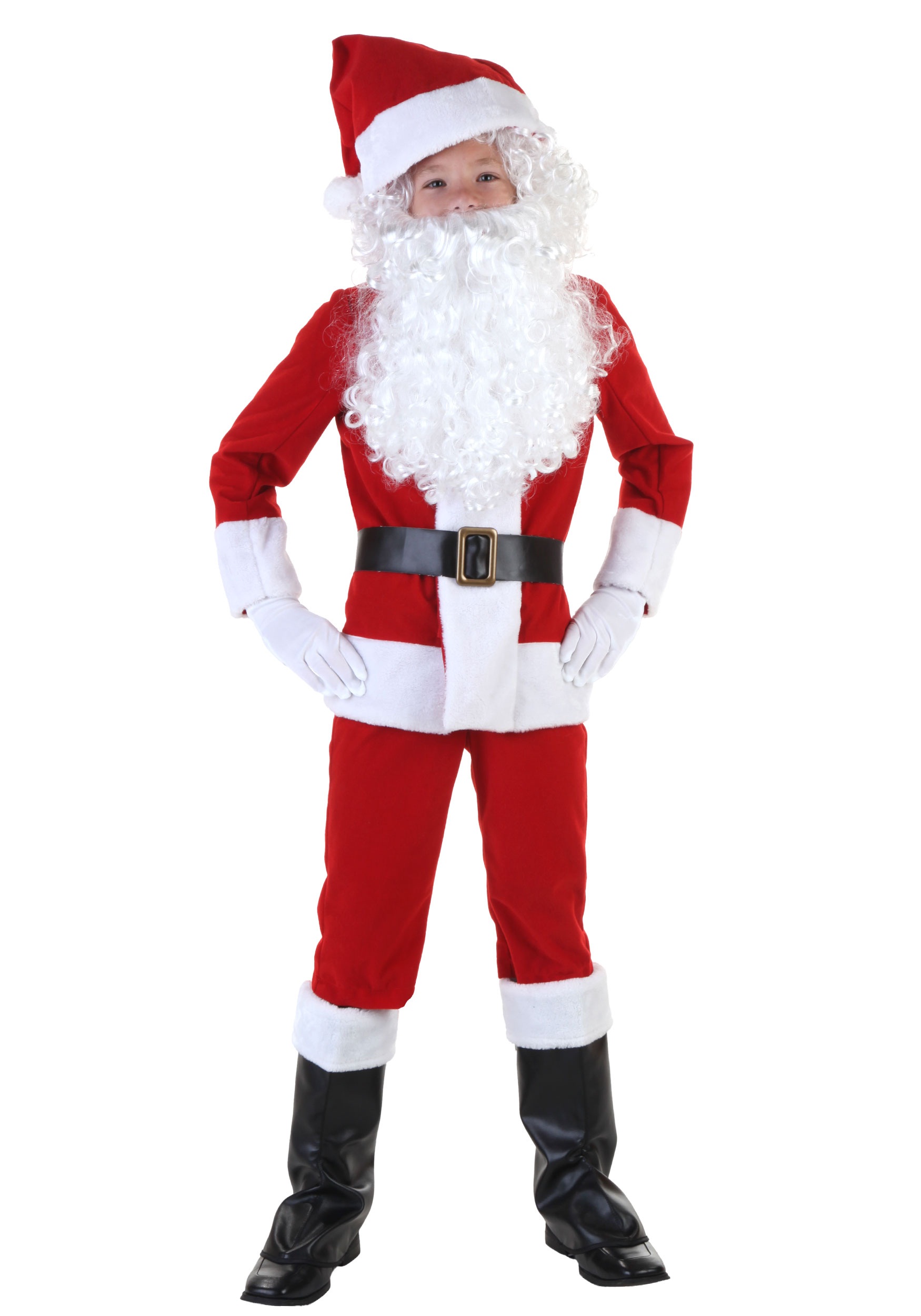 childrens santa costume