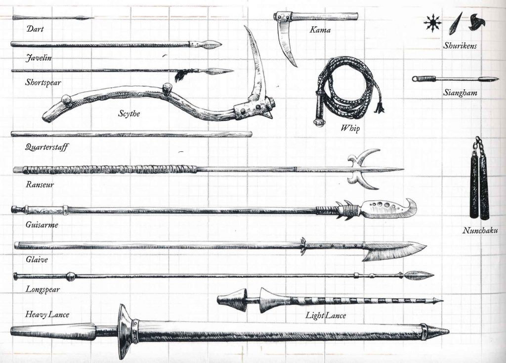 simple weapons 5e