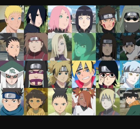 boruto all teams