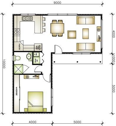 small l shaped house plans