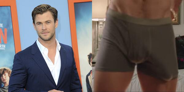 chris hemsworth cock