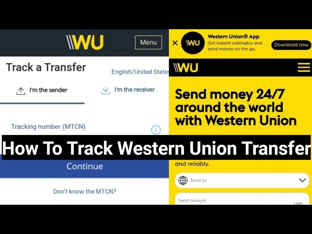 track western union