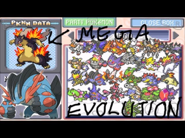 pokemon fire red mega evolution download