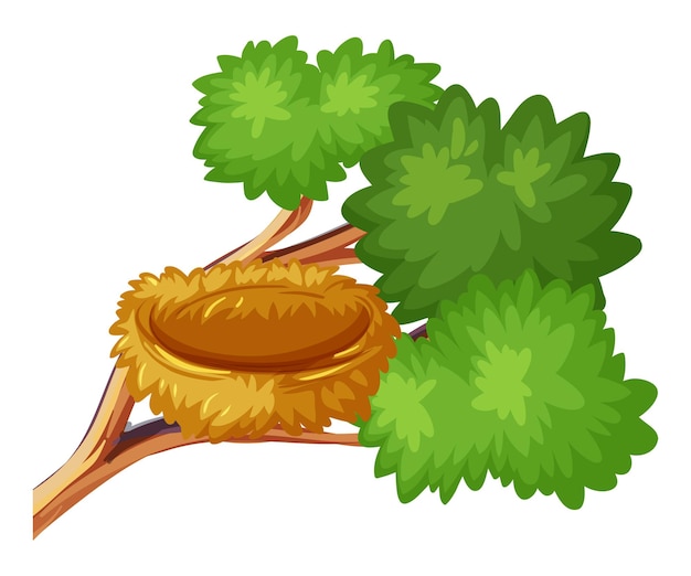 bird nest clipart