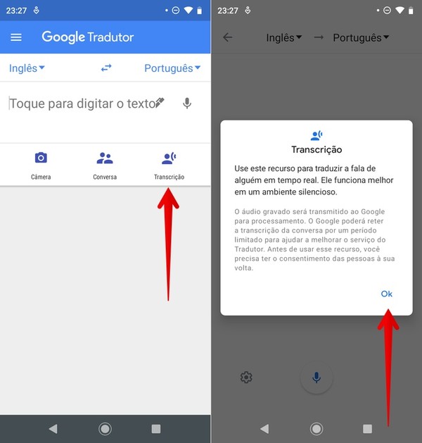 google tradutor port ingles