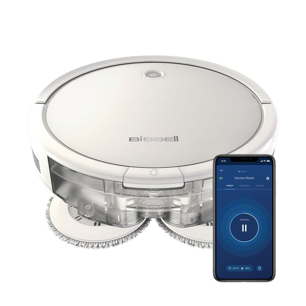 spin wave wet and dry robotic vacuum