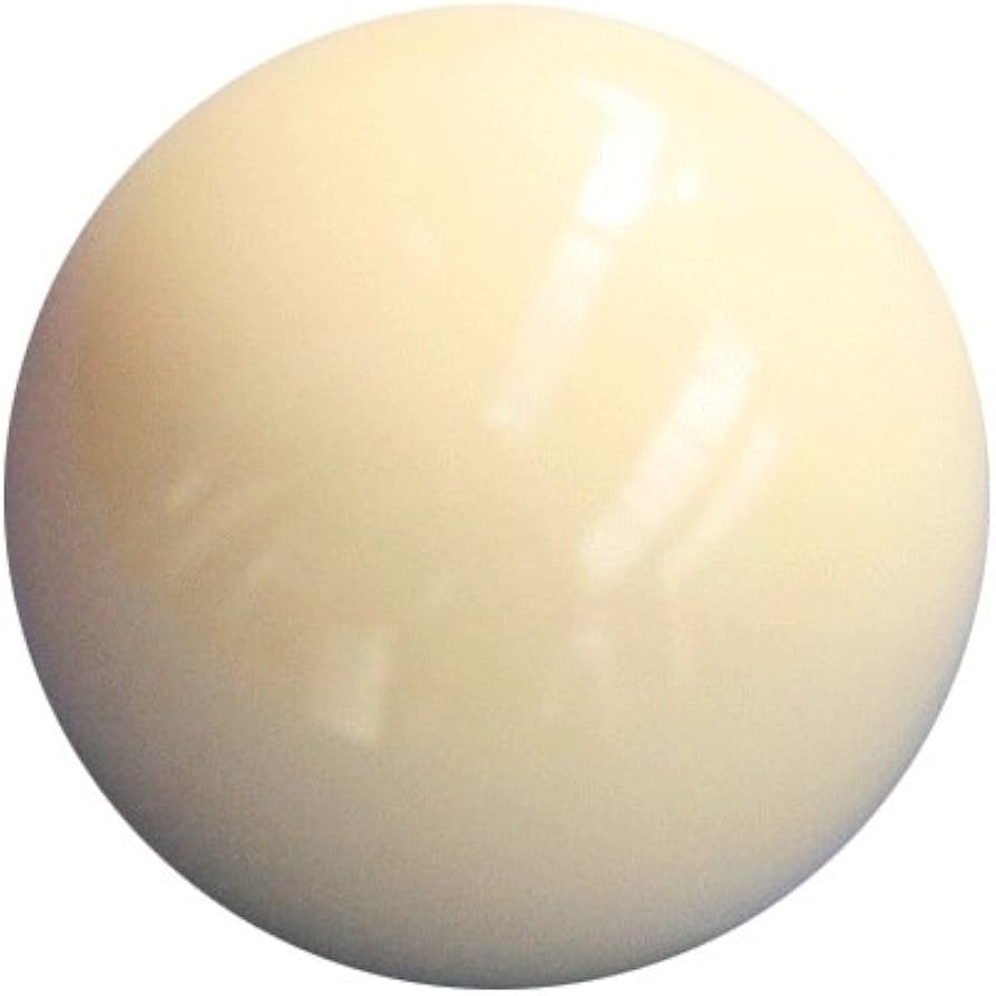 white billiard ball