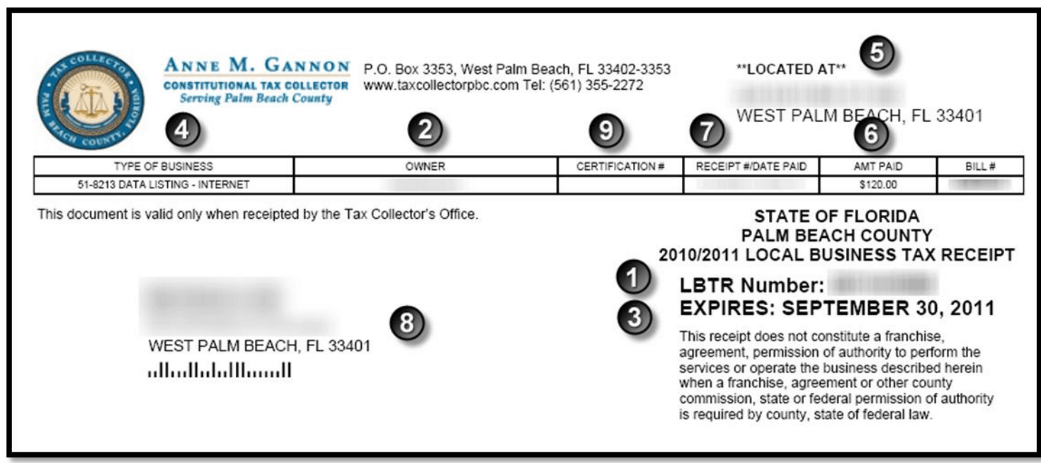 boynton beach business tax receipt