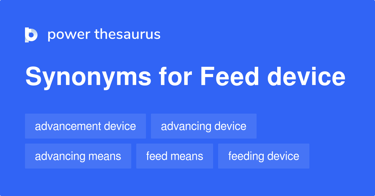 feed thesaurus