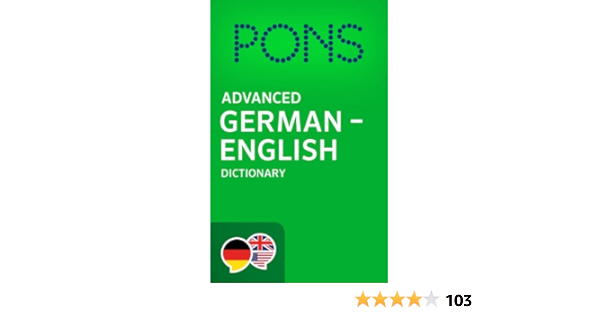 dictionnaire allemand pons