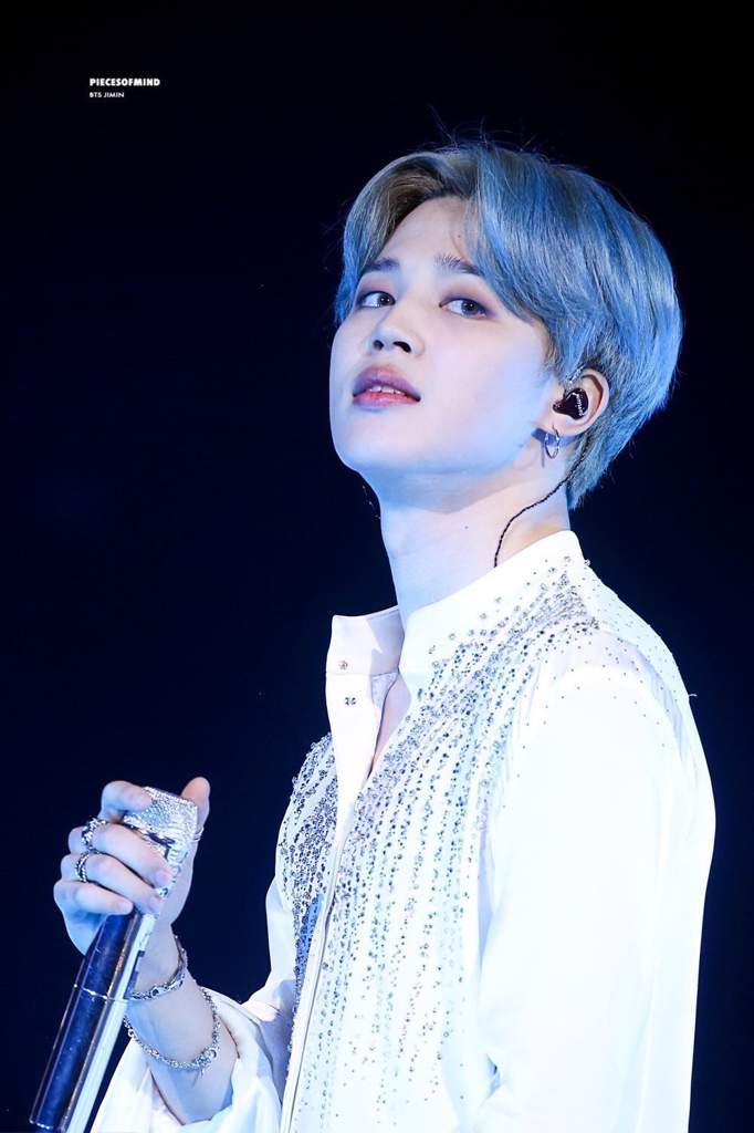 jimin blue hair