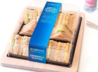 greggs platters menu