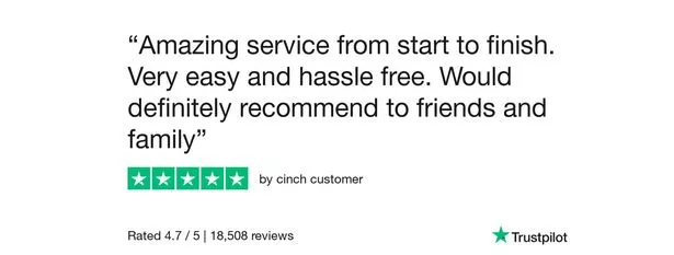 cinch reviews trustpilot