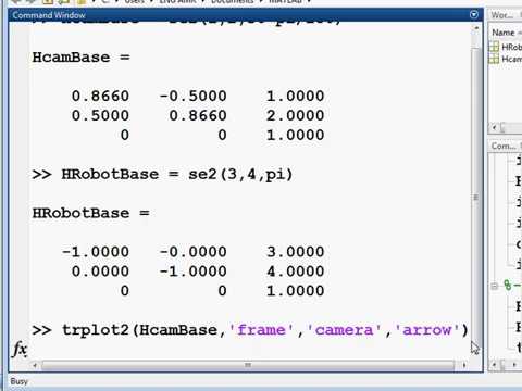 rotation matrix in matlab