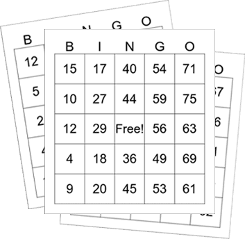 bingo game template free