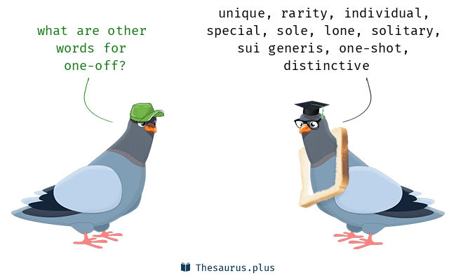 one-off synonym