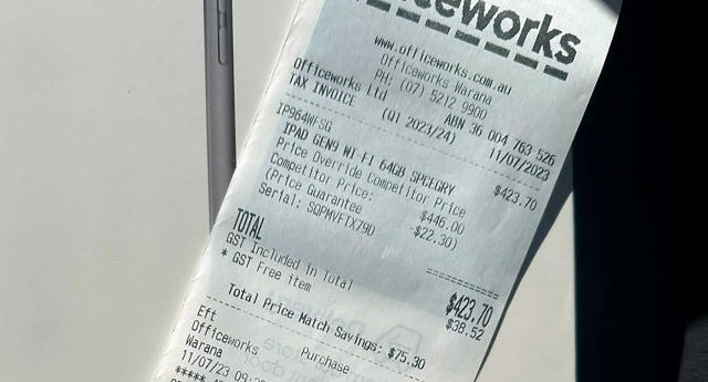 price match officeworks