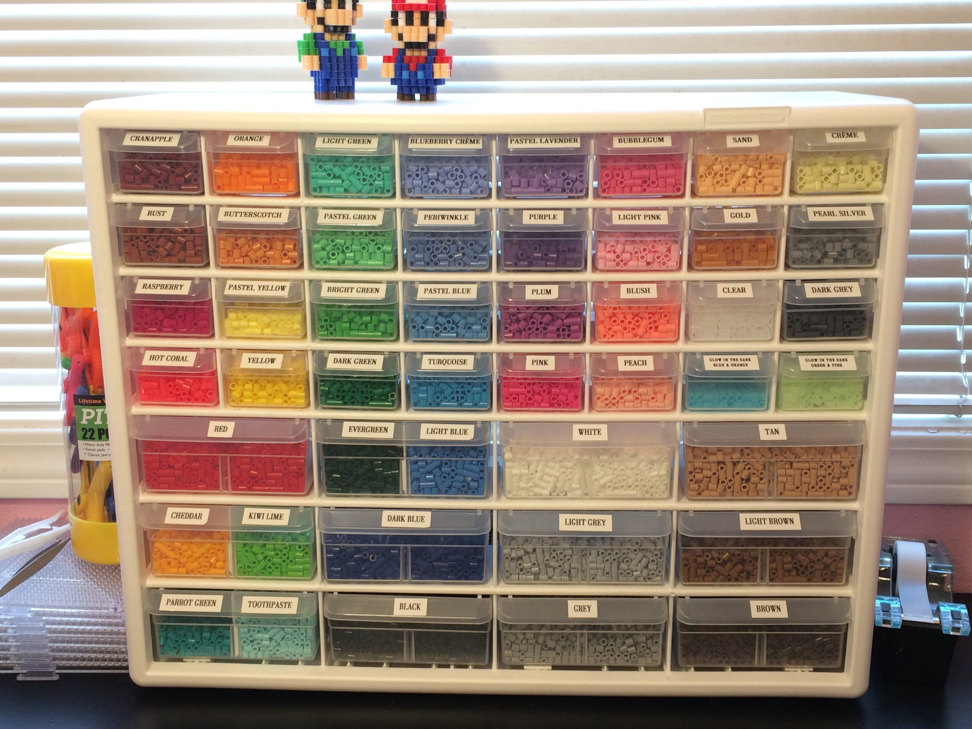 perler bead organizer