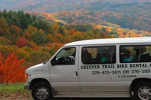 creeper trail shuttle