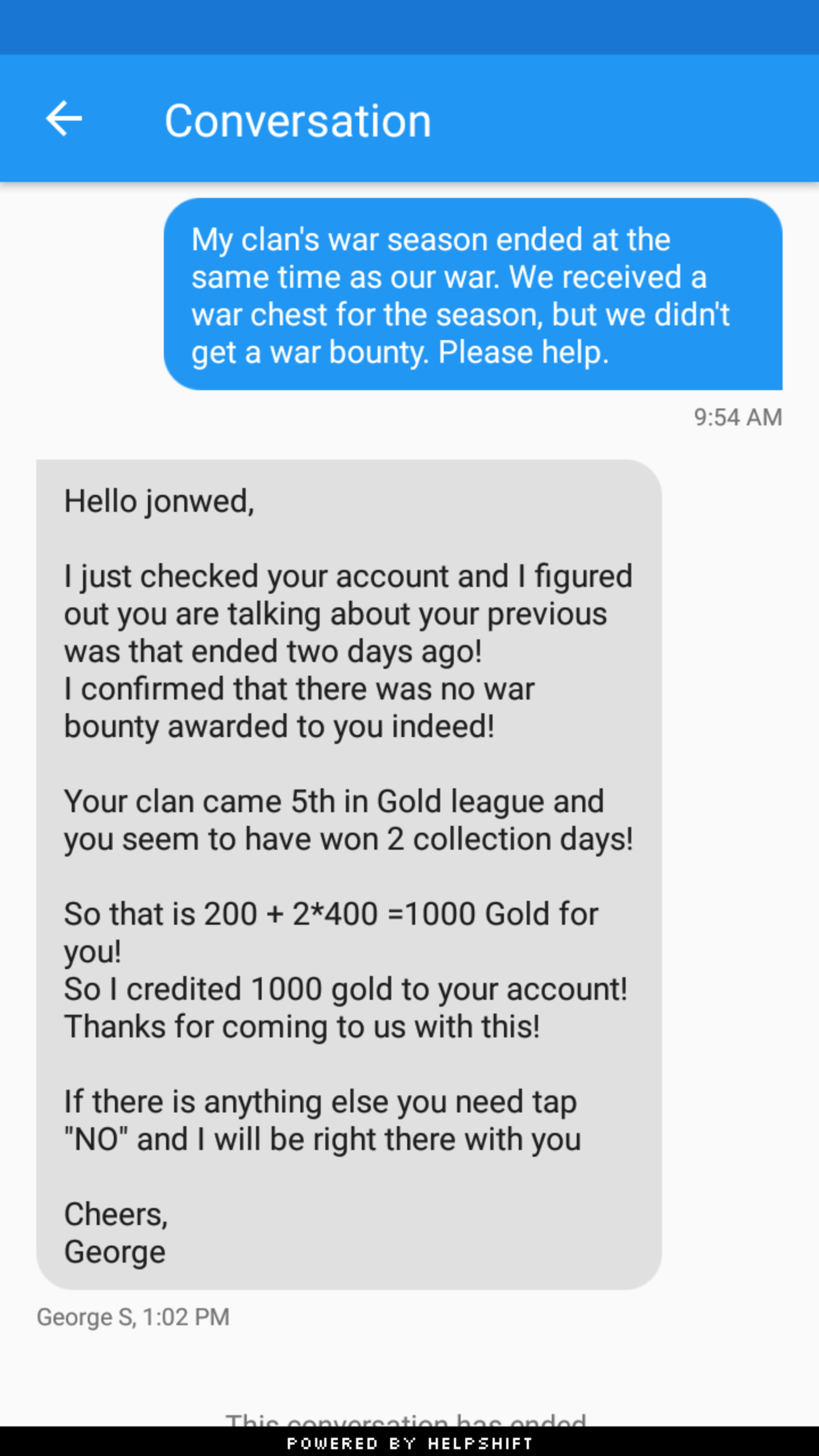 supercell help and support