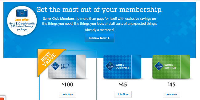 sams membership