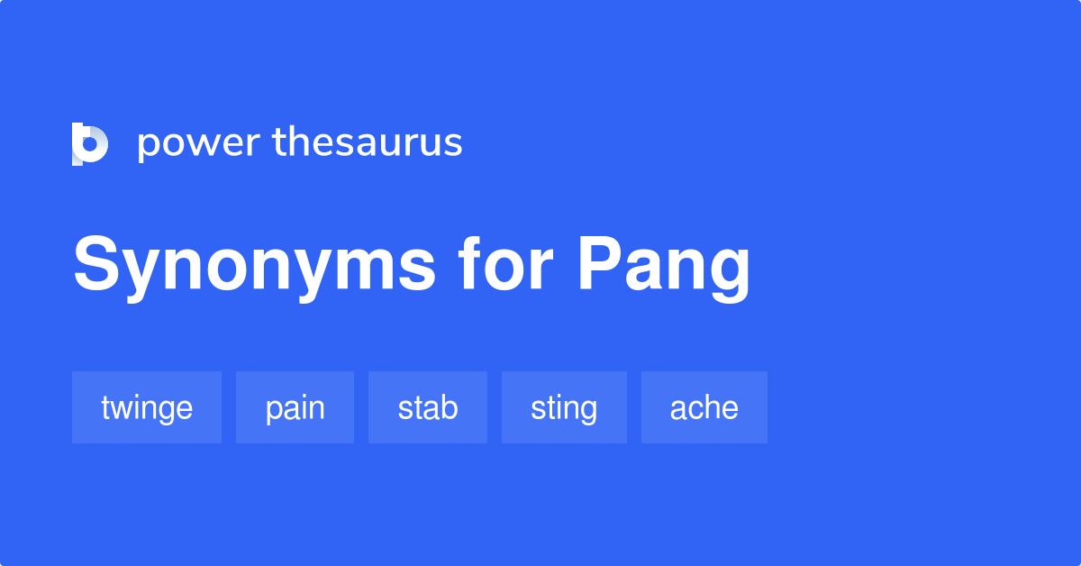 pang synonym