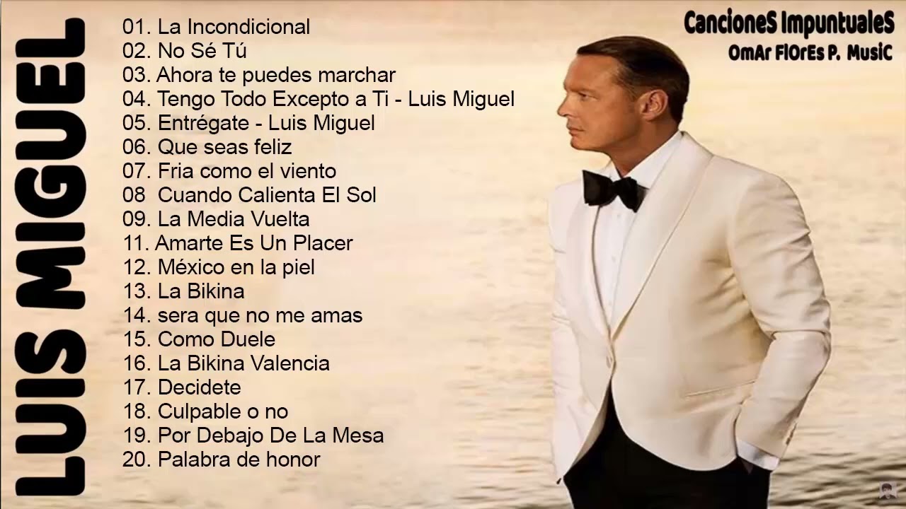 luis miguel 40 grandes exitos