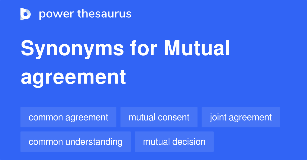 thesaurus agreement