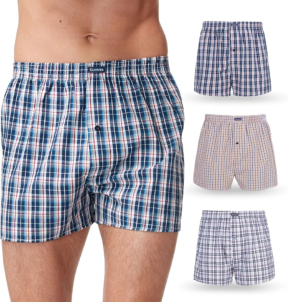 cotton woven boxer shorts