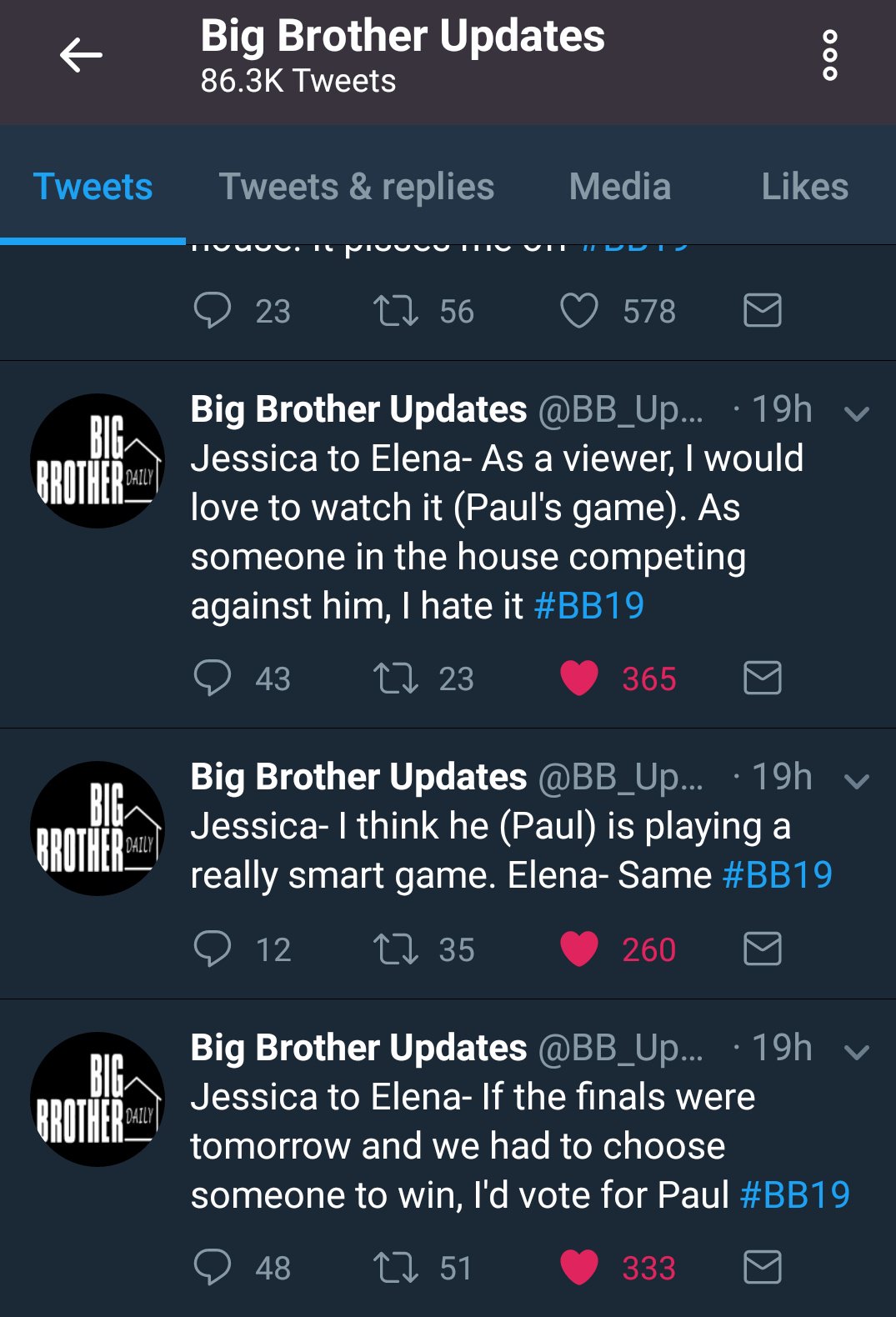 big brother daily twitter