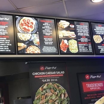 pizza hut express menu