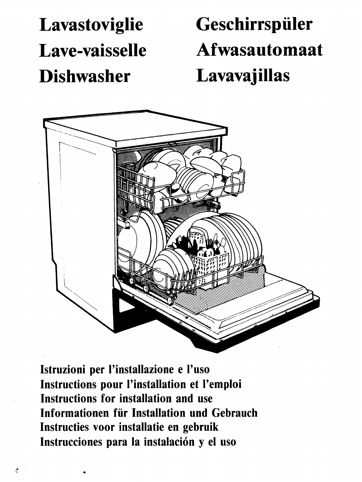 smeg dishwasher operating manual